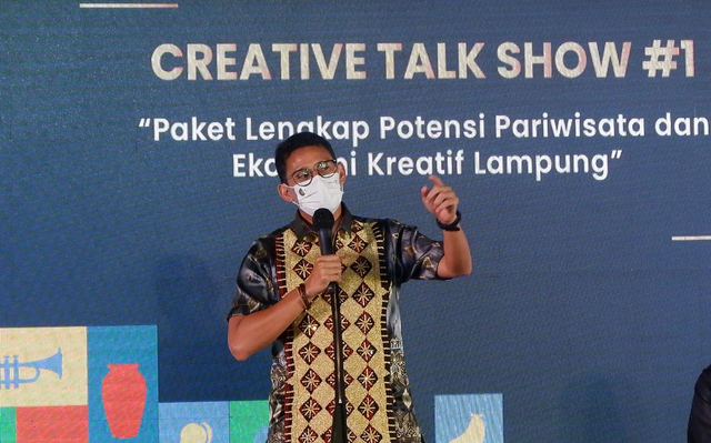 Creative Talk di Lampung, Sandiaga Uno Paparkan 3 Landasan Enterpreneurship (1)