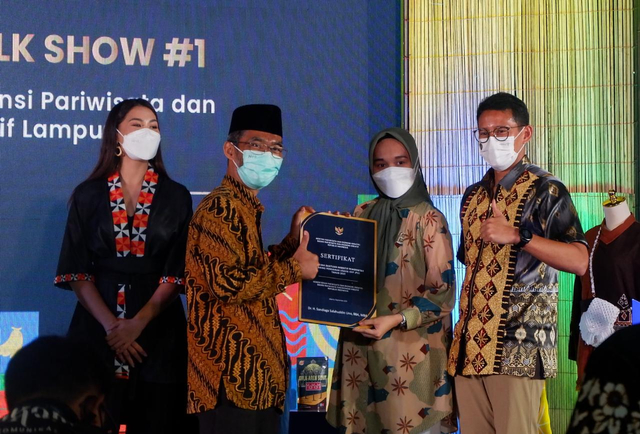 Creative Talk di Lampung, Sandiaga Uno Paparkan 3 Landasan Enterpreneurship (2)