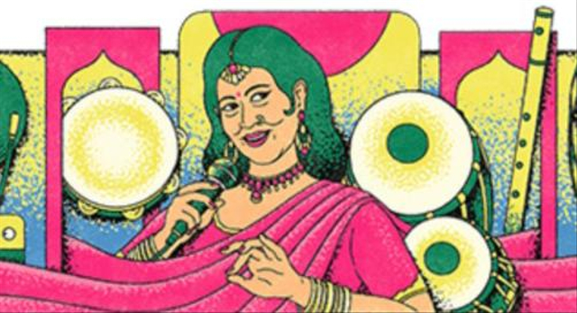 Google Doodle peringati 93 tahun Ellya Khadam. Foto: Google Doodle