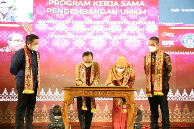 Opening ceremony Semarak UMKM Sriwijaya. Foto: Istimewa