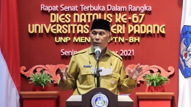 Gubernur Sumatera Barat Mahyeldi. Foto: dok Humas
