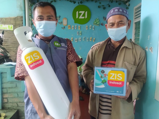 Konsisten Layanan Tabung Oksigen untuk Covid-19 dari ZIS Indosat dan IZI Jabar