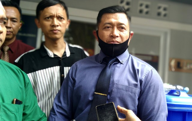Muhtar Efendi, pengacara terdakwa perkara azan jihad di Majalengka, Jawa Barat. FOTO: Erick Disy/CIREMAITODAY