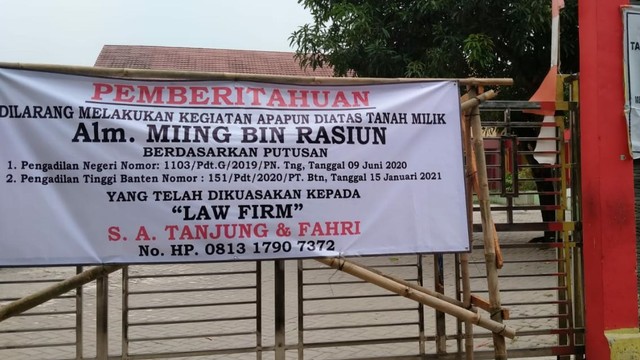 Gedung Disegel, Murid SDN Kiara Payung Tangerang Dipastikan Bisa Tetap Sekolah (33300)