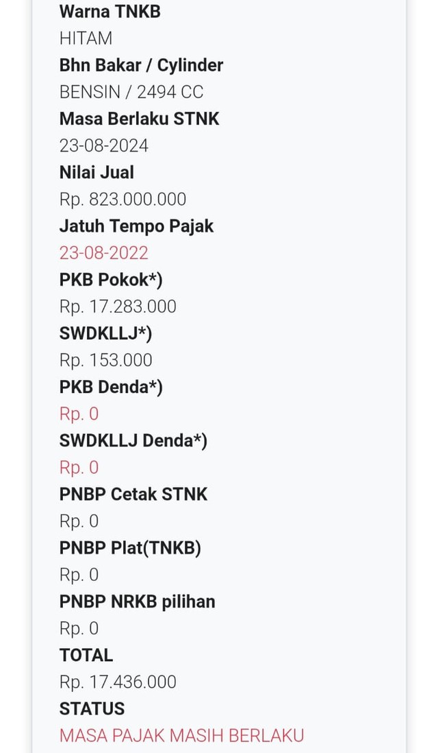 Penasaran, Berapa Sih Pajak Mobil Rachel Vennya yang Berpelat Nomor RFS? (68037)