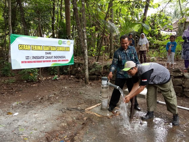 Wilayah Sulit Air, IZI Yogyakarta Kembali Resmikan Sumur Bor di Gunung Kidul