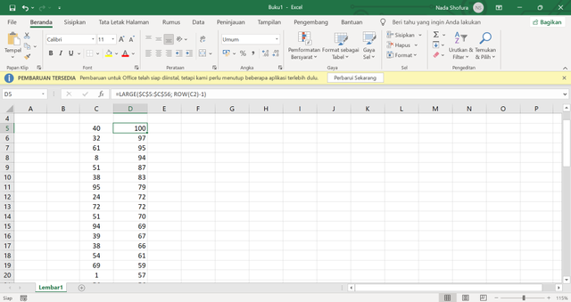 Cara Mengurutkan Nomor di Excel Secara Praktis | kumparan.com