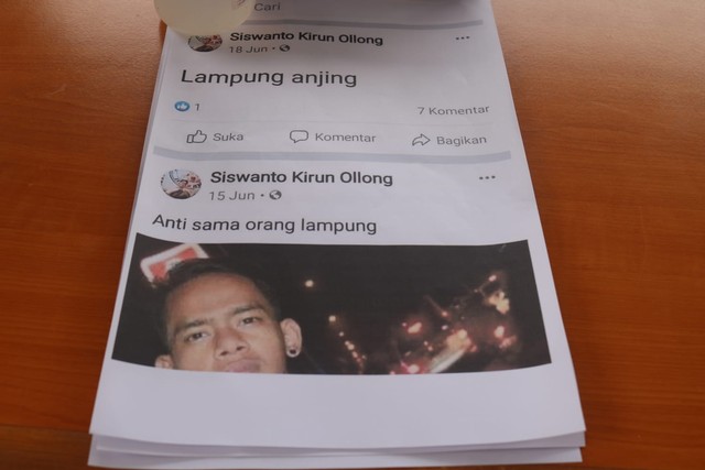 Unggah Ujaran Kebencian Suku di Facebook, Warga Lampung Timur Terjerat UU ITE (3)