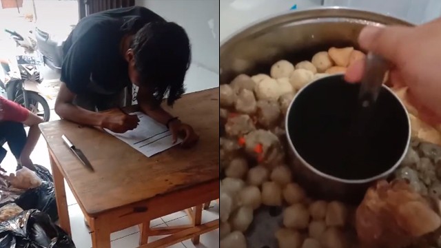 Bos nyamar jadi karyawan untuk sidak. (Foto: @ceritashansan/TikTok)