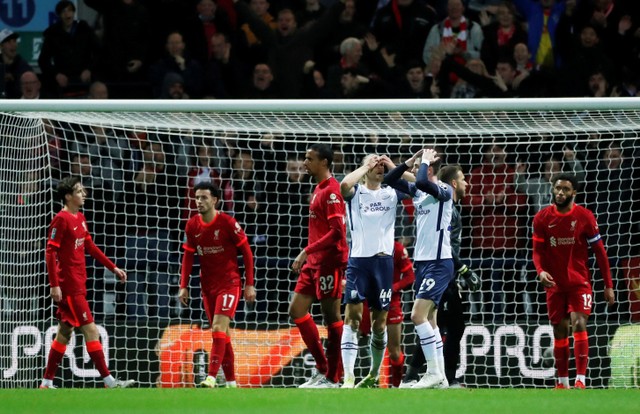 Hasil Piala Liga Inggris: Gol Minamino & Origi Bawa Liverpool Kalahkan Preston (1)