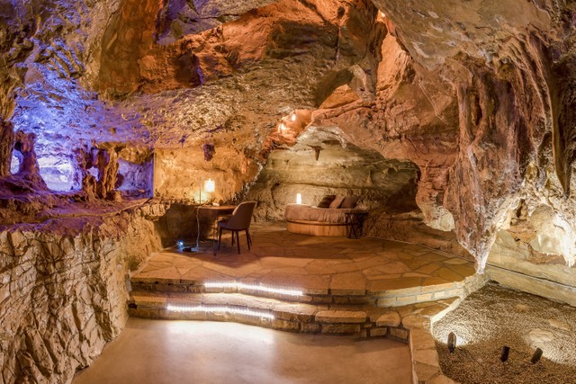 Beckham Creek Cave Lodge di Parthenon, Arkansas, Amerika Serikat. Foto: Dok. Beckham Creek Cave