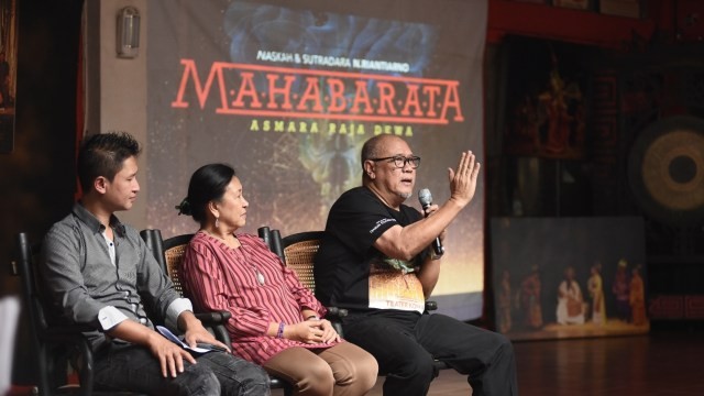 Konferensi pers Teater Koma menjelang pentas 'Mahabarata: Asmara Raja Dewa' (Foto: Image Dynamics).