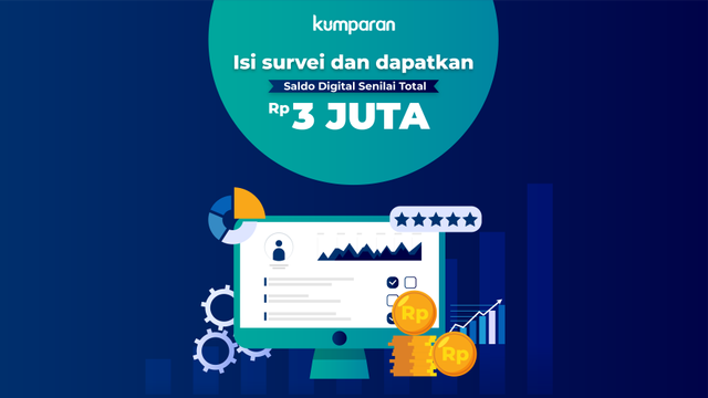 Survei kumparanBisnis total hadiah jutaan Rupiah. Foto: Tim Kreatif kumparan