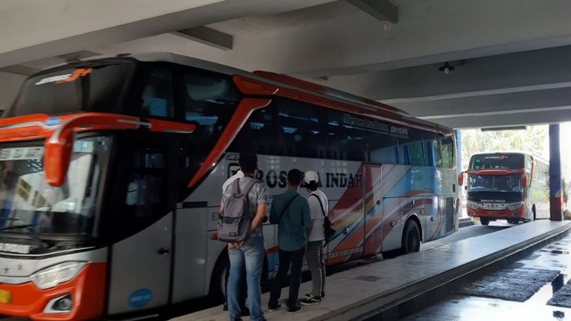 Suasana Terminal Giwangan Yogyakarta. Foto: Len/Tugu Jogja