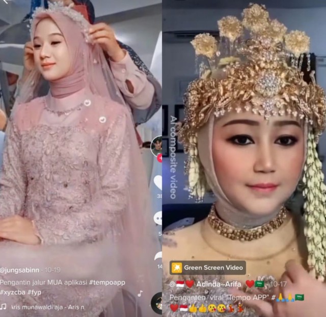 Cara Edit Video Jadi Pengantin Lewat Aplikasi Tempo Yang Viral Di Tiktok 4463