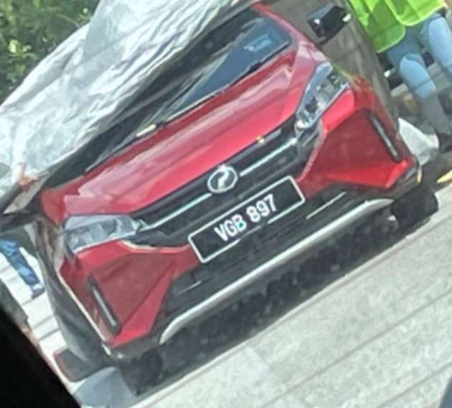 Spyshoot Perodua Myvi facelift di Malaysia. Foto: Dok. paultan.org
