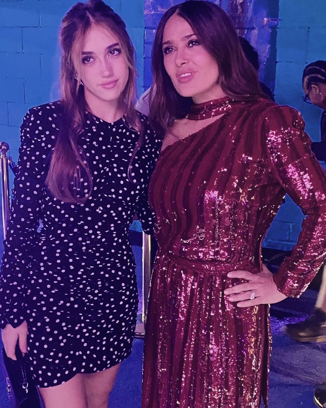 Salam Hayek dan Valentina Paloma Foto: Instagram @salmahayek