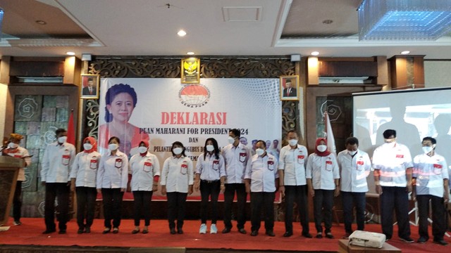 Deklarasi Gema Puan di Hotel Noormans Kota Semarang. Foto: Intan Alliva Khansa/kumparan