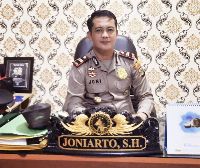 Kapolsek Payung, Kabupaten Bangka Selatan,Iptu Joniarto,SH.