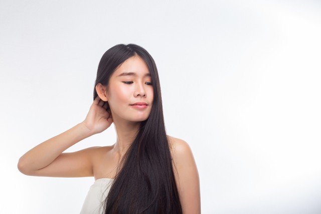 Ilustrasi conditioner untuk rambut kering. Foto: Freepik