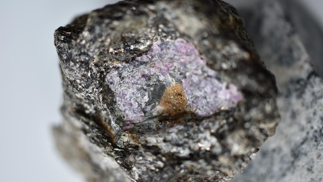 Sebuah batu ruby yang terbentuk di kerak Bumi sejak 2,5 miliar tahun ini menyimpan informasi kehidupan purba. Foto: Dok. Universitas Waterloo