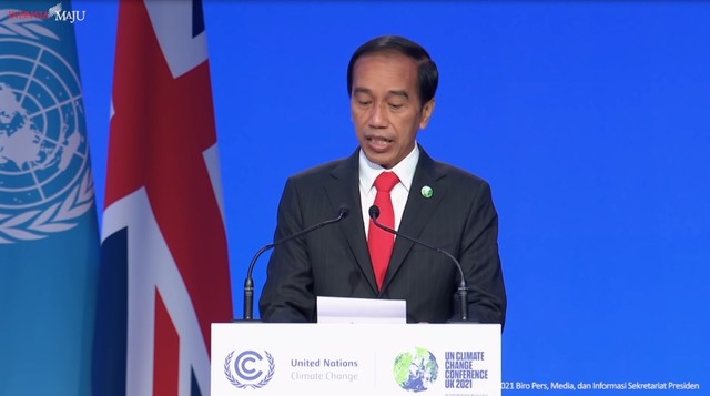 Di KTT COP26, Jokowi Pamerkan Penurunan Deforestasi RI yang Signifikan (2)
