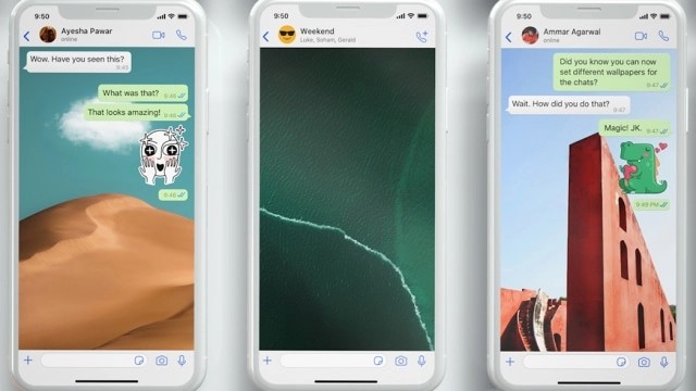 Ilustrasi background chat WhatsApp. Foto: WhatsApp