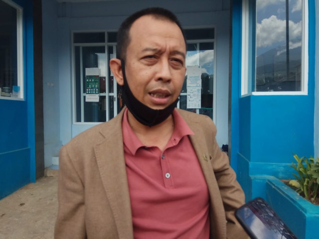 Ketua DPC Partai Bulan Bintang Kabupaten Kuningan, Julkarnaen. (Andri)
