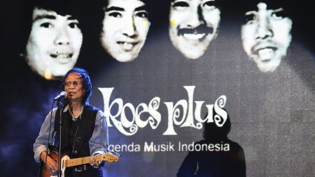 Konser Koes Plus Foto: ANTARA FOTO/Didik Suhartono