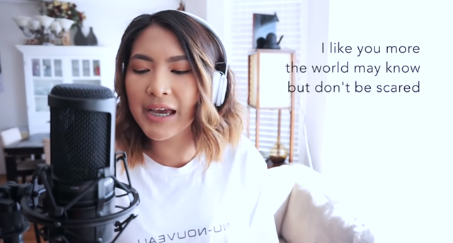 Lirik lagu I Like You So Much, You’ll Know It. Foto: YouTube/Ysabelle Cuevas