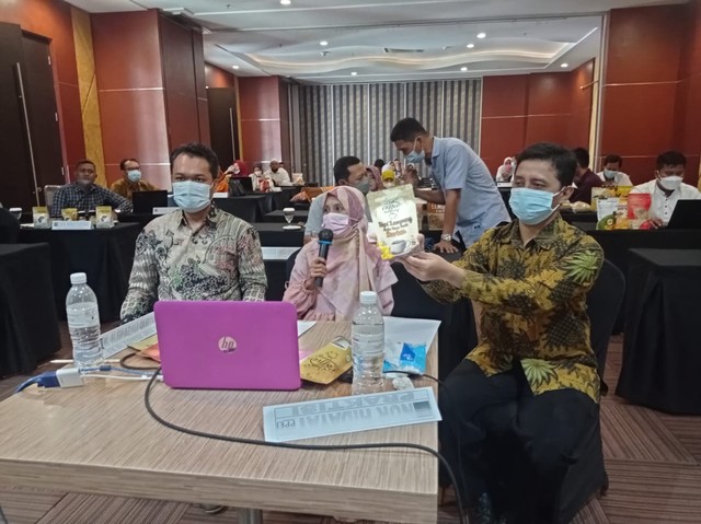 Virtual Business Matching ECP Lampung (Dokpri)