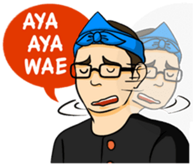 Aya-Aya Wae. Foto: Line Sticker