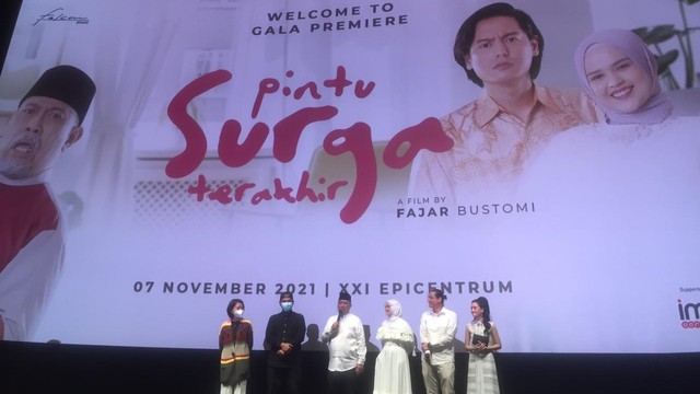 Konferensi pers dan gala premiere Pintu surga Terakhir. Foto: Alexander Vito Edward Kukuh/kumparan