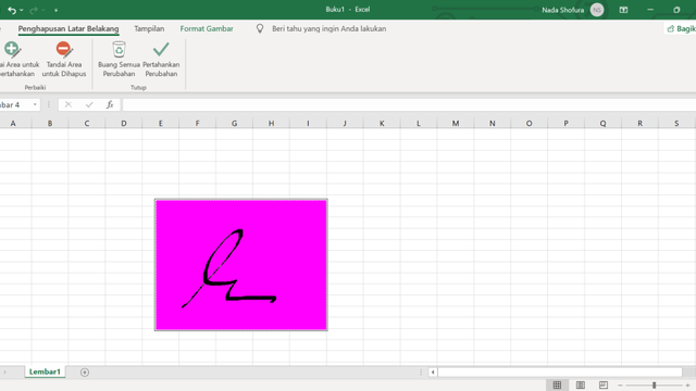Cara Membuat Tanda Tangan di Excel HP (92533)