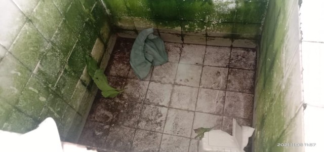 Kondisis toilet di Kantor Polisi Pamong Praja (POL PP di Manggarai. Foto : Engkos Pahing