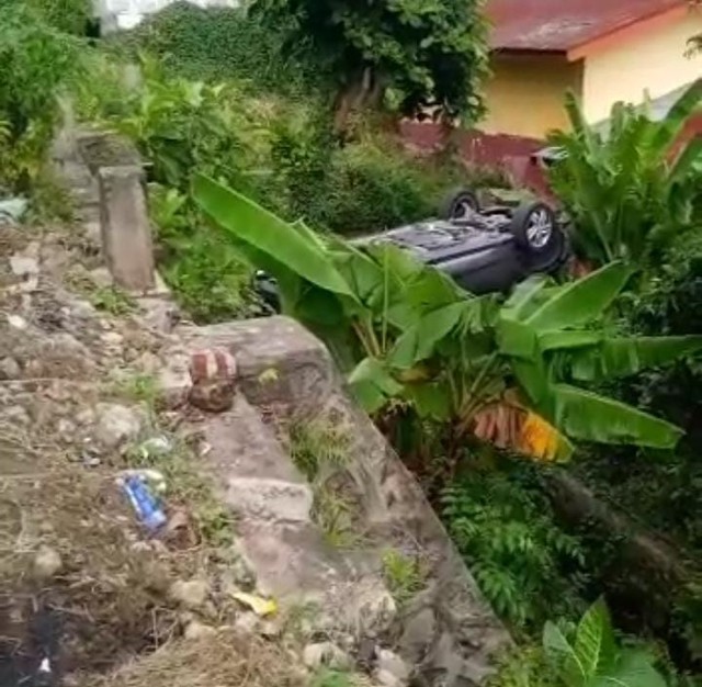 Honda HR-V Terguling, Pihak Keluarga Bantah Pengemudi Bermain Ponsel (1)