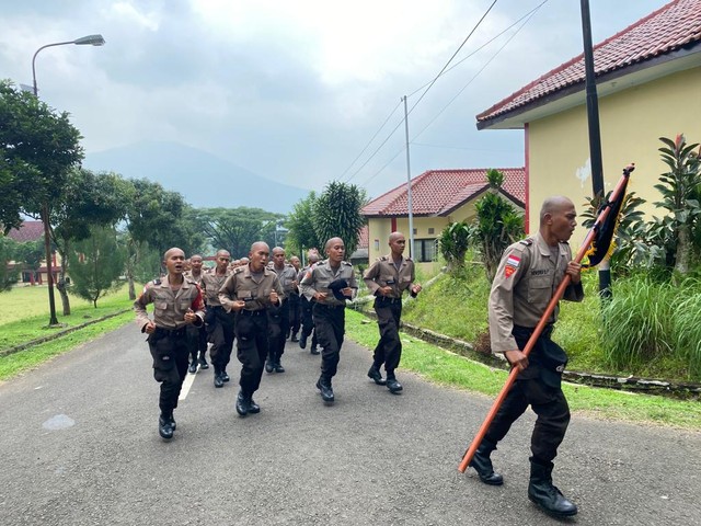 Mau Tau Apa Saja Aktivitas Siswa Calon Polisi di SPN Mandalawangi Polda Banten?