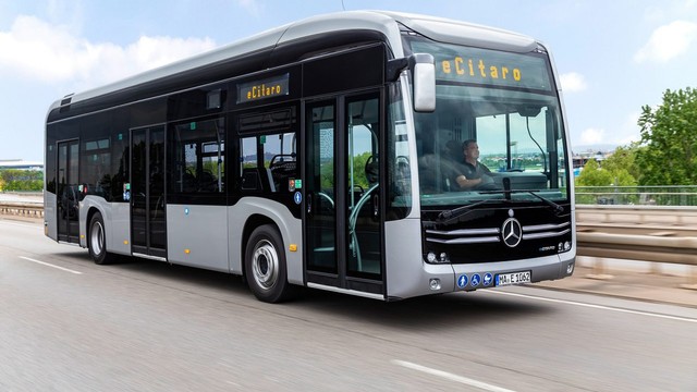 Bus listrik milik Mercedes-Benz, eCitaro Foto: dok. Mercedes-Benz Bus