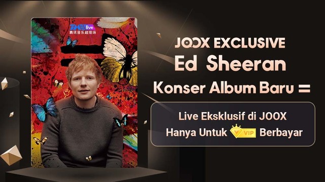 Ed Sheeran dok JOOX