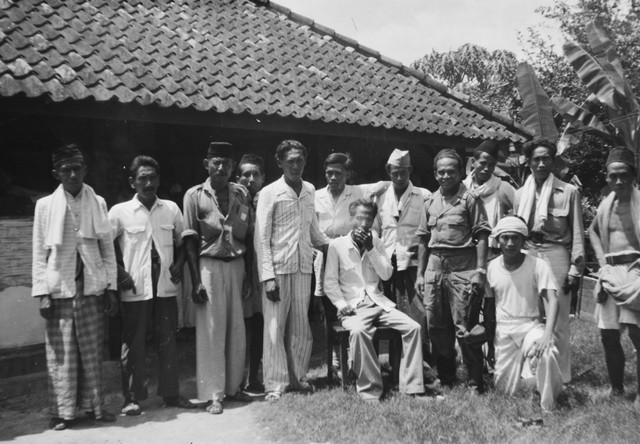 Kampong Manyar di Gresik tahun 1947. Sumber Foto : Nationaal Archief