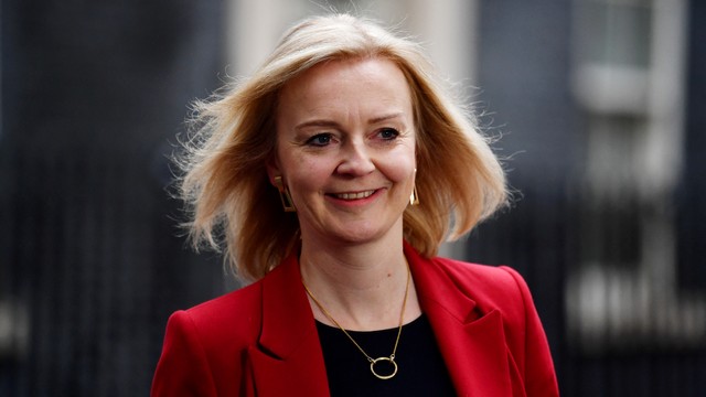 Menteri Luar Negeri Inggris Liz Truss. Foto: BEN STANSALL/AFP