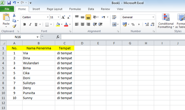 Cara Mailing Excel Ke Word 2007 Dan 2010 | Kumparan.com