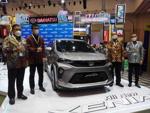 Daihatsu Xenia generasi ketiga meluncur di GIIAS 2021, Kamis (11/11). Foto: Muhammad Ikbal/kumparan