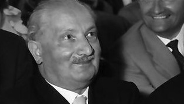 Martin Heidegger (Sumber: wikimedia).