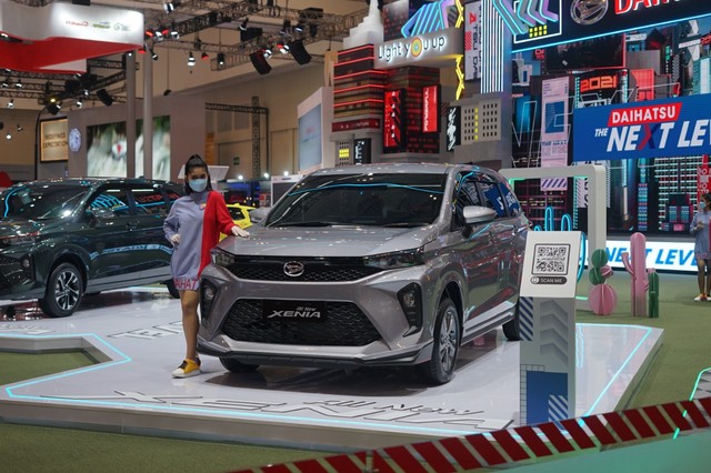 Daihatsu Xenia Terbaru di GIIAS 2021. Foto: Muhammad Ikbal/kumparan