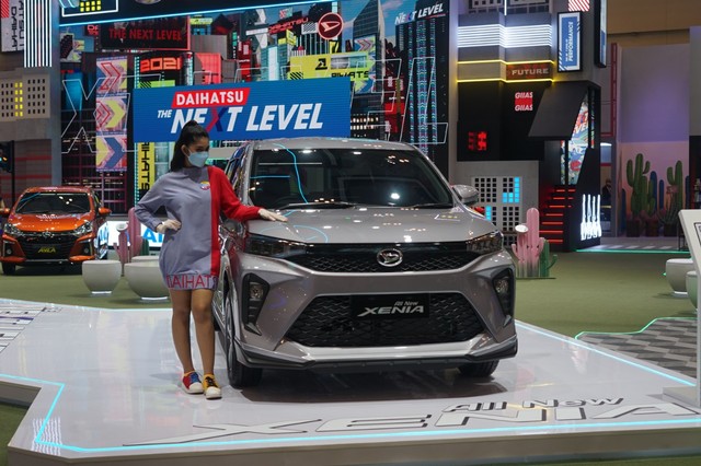 Daihatsu Xenia Terbaru di GIIAS 2021. Foto: Muhammad Ikbal/kumparan