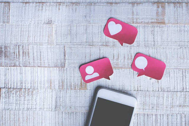 Ilustrasi impression pada instagram. Foto: Pexels.