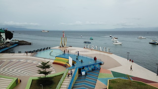 Landmark Ternate. Foto: Layank S/JMG