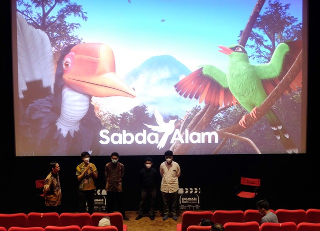  Spesial screening film Sabda Alam pada Minggu (14/11/2021) malam di Kuta, Bali -IST