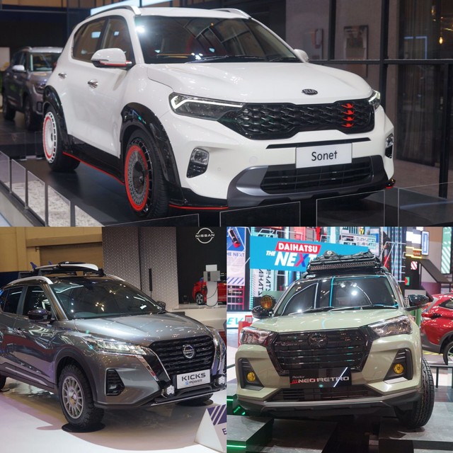 Mobil Modifikasi di GIIAS 2021. Foto: Muhammad Ikbal/kumparan